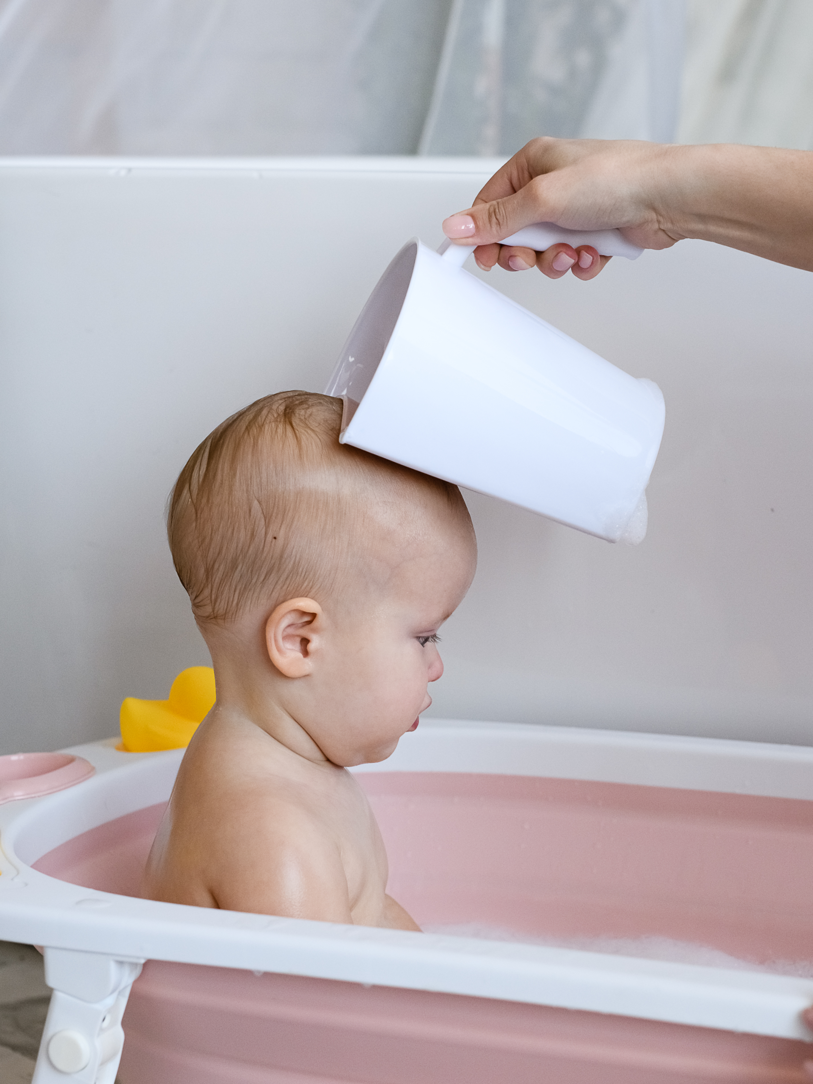 Ковш детский Miyoumi для купания и мытья головы - Blush - фото 7