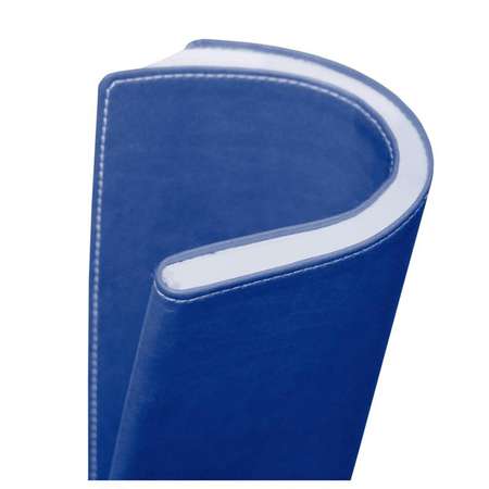 Бизнес-тетрадь Attache А5 120 листов синяя в клетку на сшивке