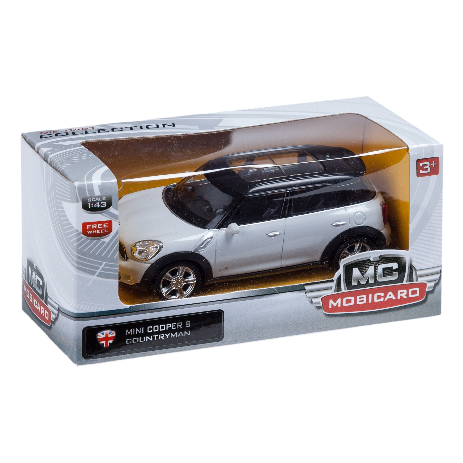 Автомобиль Mobicaro Mini Cooper 1:43 в ассортименте 444008 - фото 2