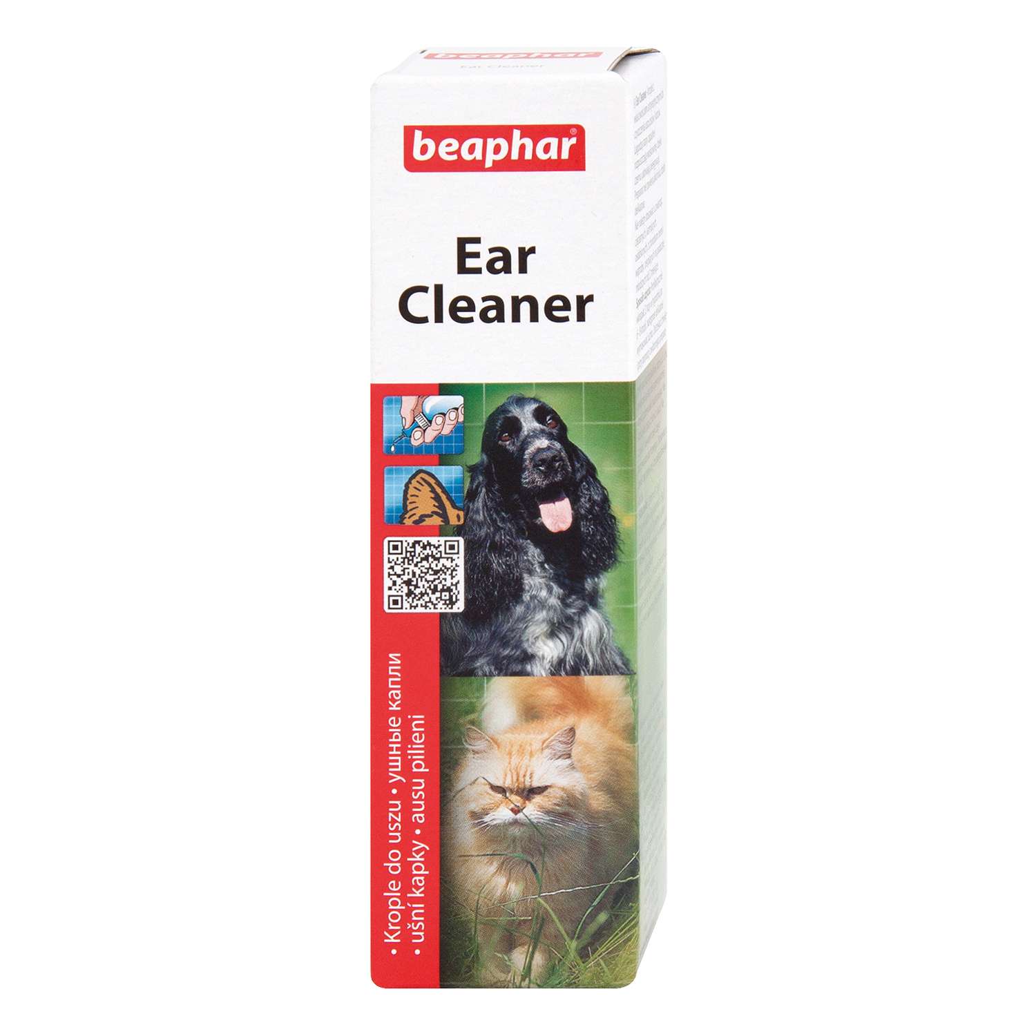 Лосьон для собак и кошек Beaphar Ear-Cleaner для чистки ушей 50мл - фото 2