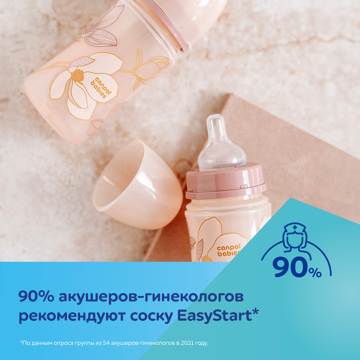 Бутылочка Canpol Babies 120 мл 1 шт. в ассортименте - фото 7