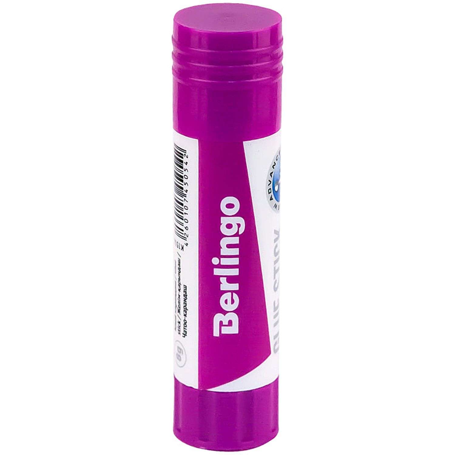 Клей-карандаш BERLINGO Indicator с цветным индикатором 8г K1514 - фото 1