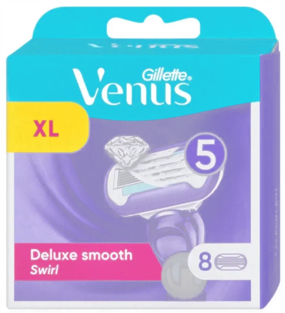 Сменные кассеты Venus Deluxe Smooth Swirl-8 - фото 1