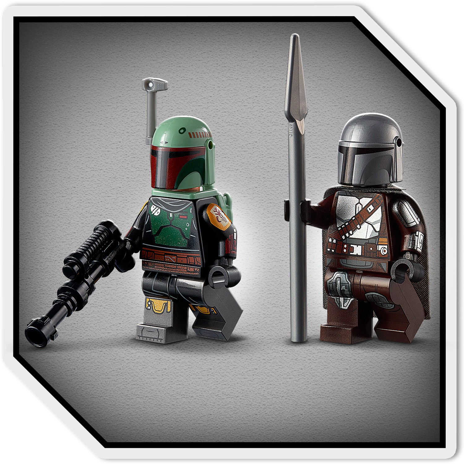 Lego mandalorian boba fett sale