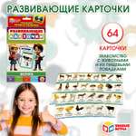 Игрушка развивающая Умные игры Карточки Ферма 370443