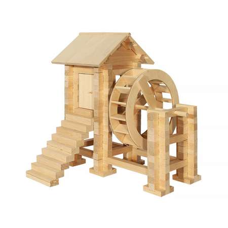 Конструктор деревянный ПЕЛСИ – PELSI «Водяная мельница»