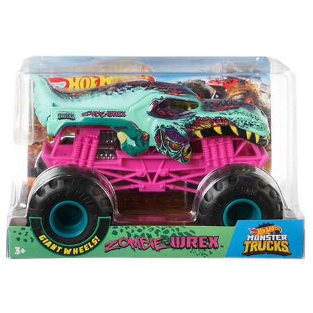 Машинка Hot Wheels Monster Trucks Зомби Рекс FYJ95