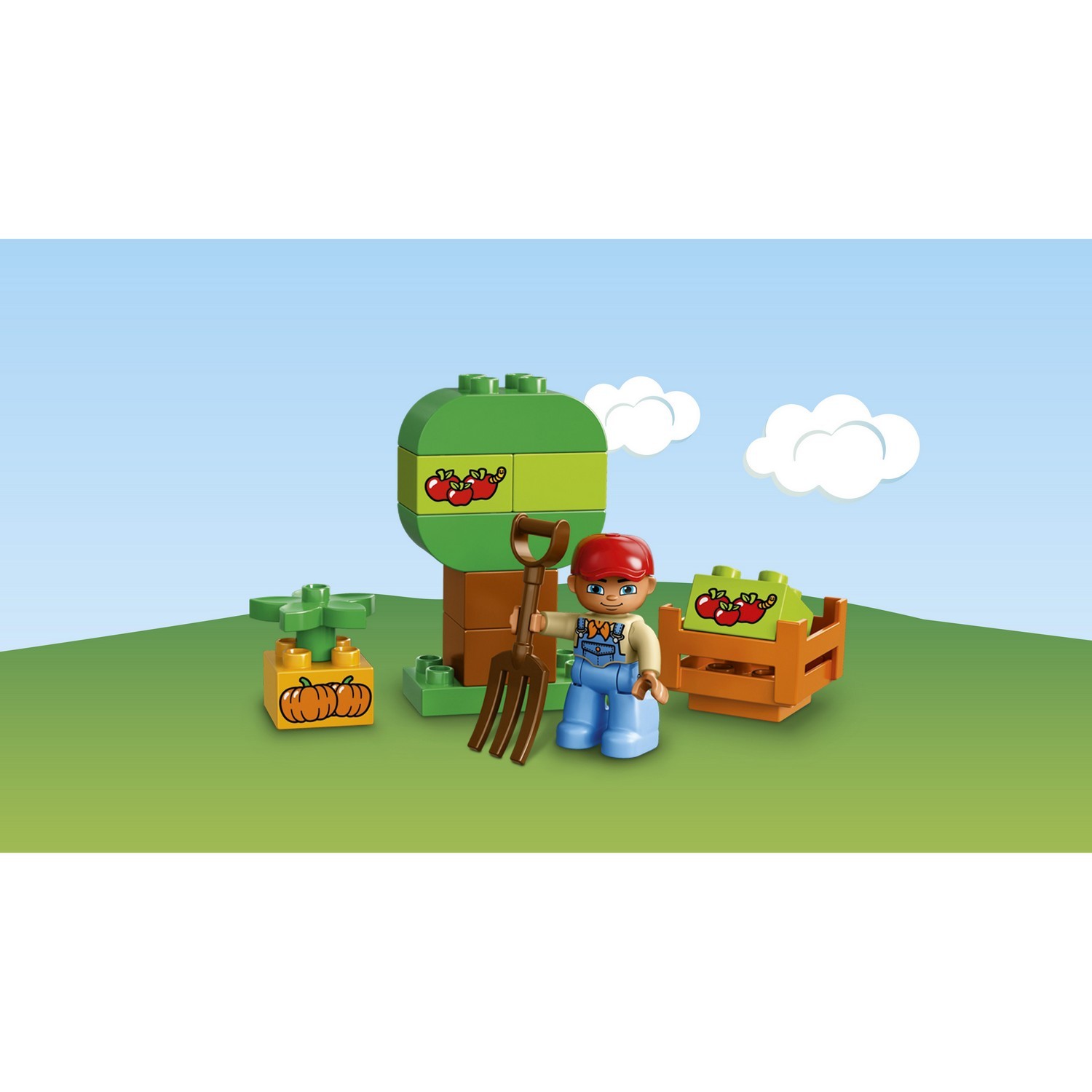 Конструктор LEGO DUPLO Town Локомотив блочный - фото 6