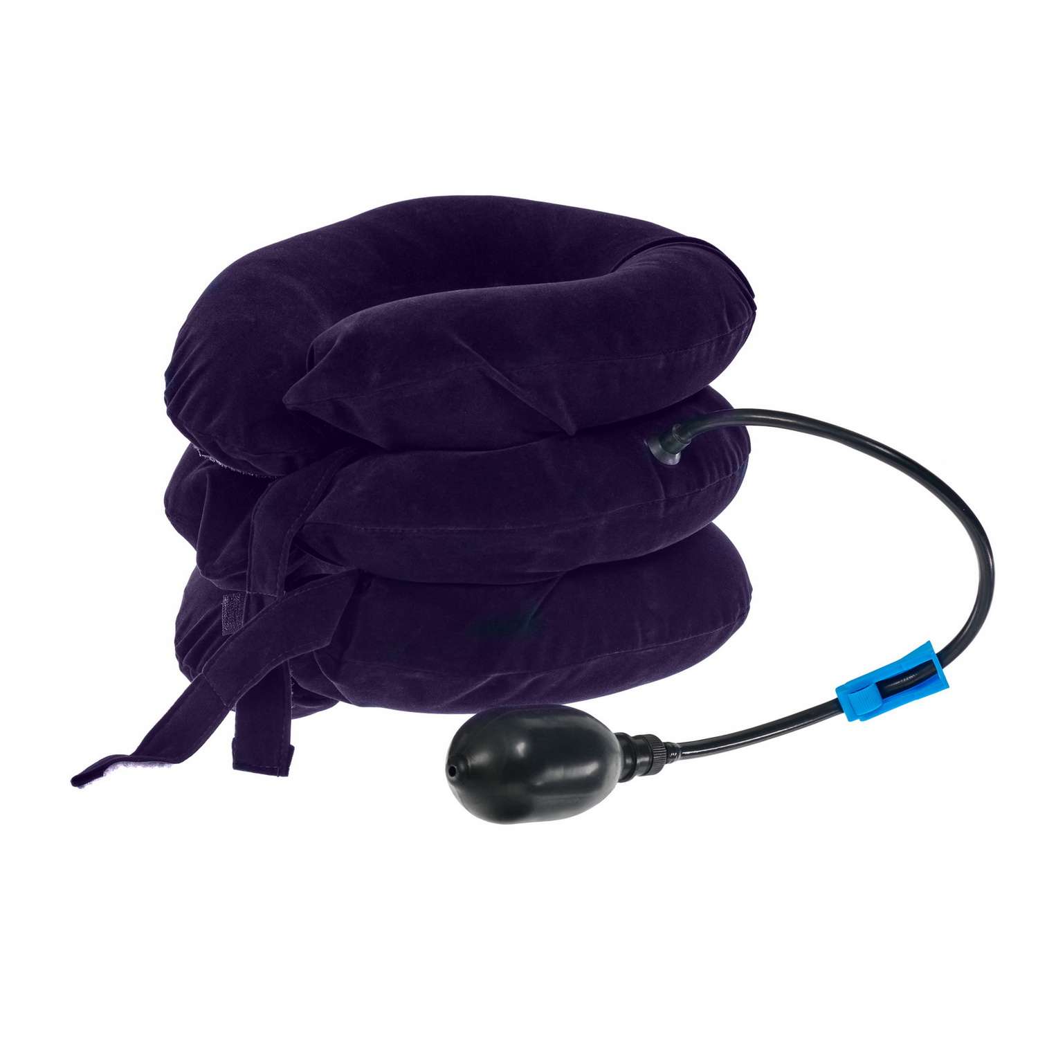 Воротник массажный Bradex надувной фиолетовый KZ 0924 - фото 1