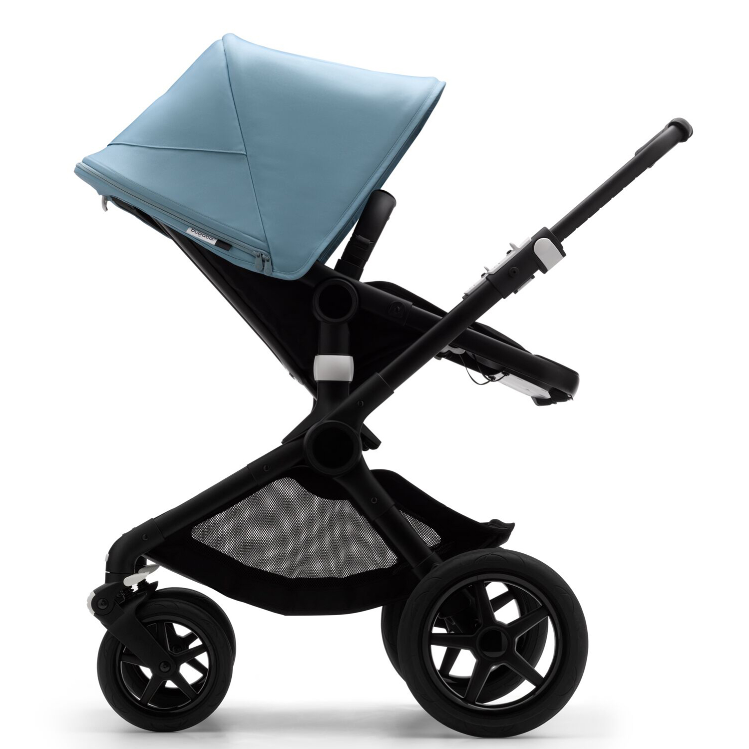 Коляска 2в1 Bugaboo Fox2 Complete Black Black-Vapor Blue - фото 13