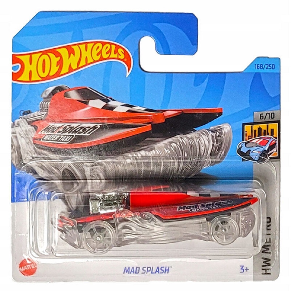 Автомобиль Hot Wheels Mad Splash 1:64 65259 - фото 2