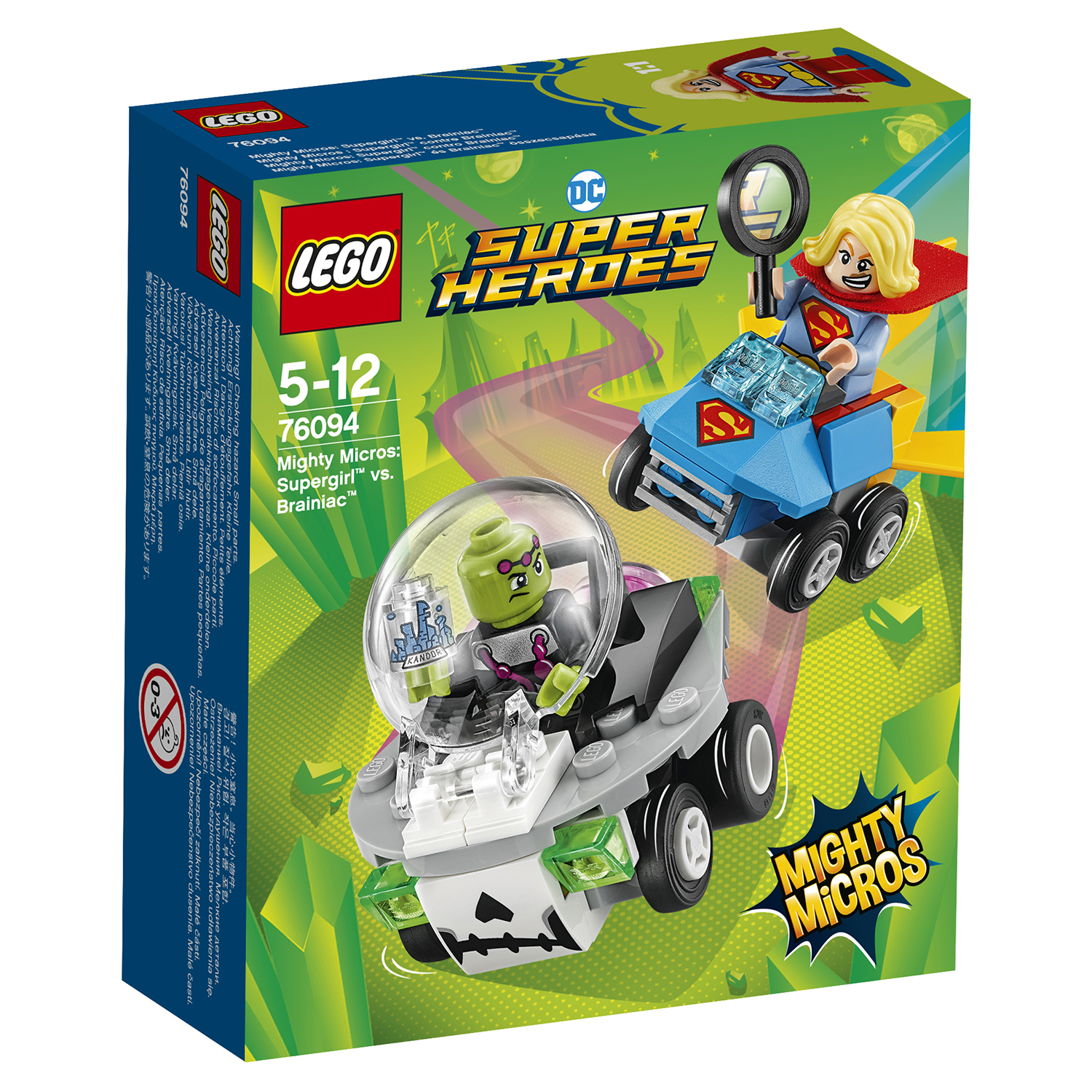 Конструктор LEGO Mighty Micros: Супергёрл против Брейниака Super Heroes  (76094) купить по цене 599 ₽ в интернет-магазине Детский мир