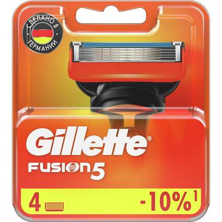 Сменные кассеты GILLETTE Fusion-4