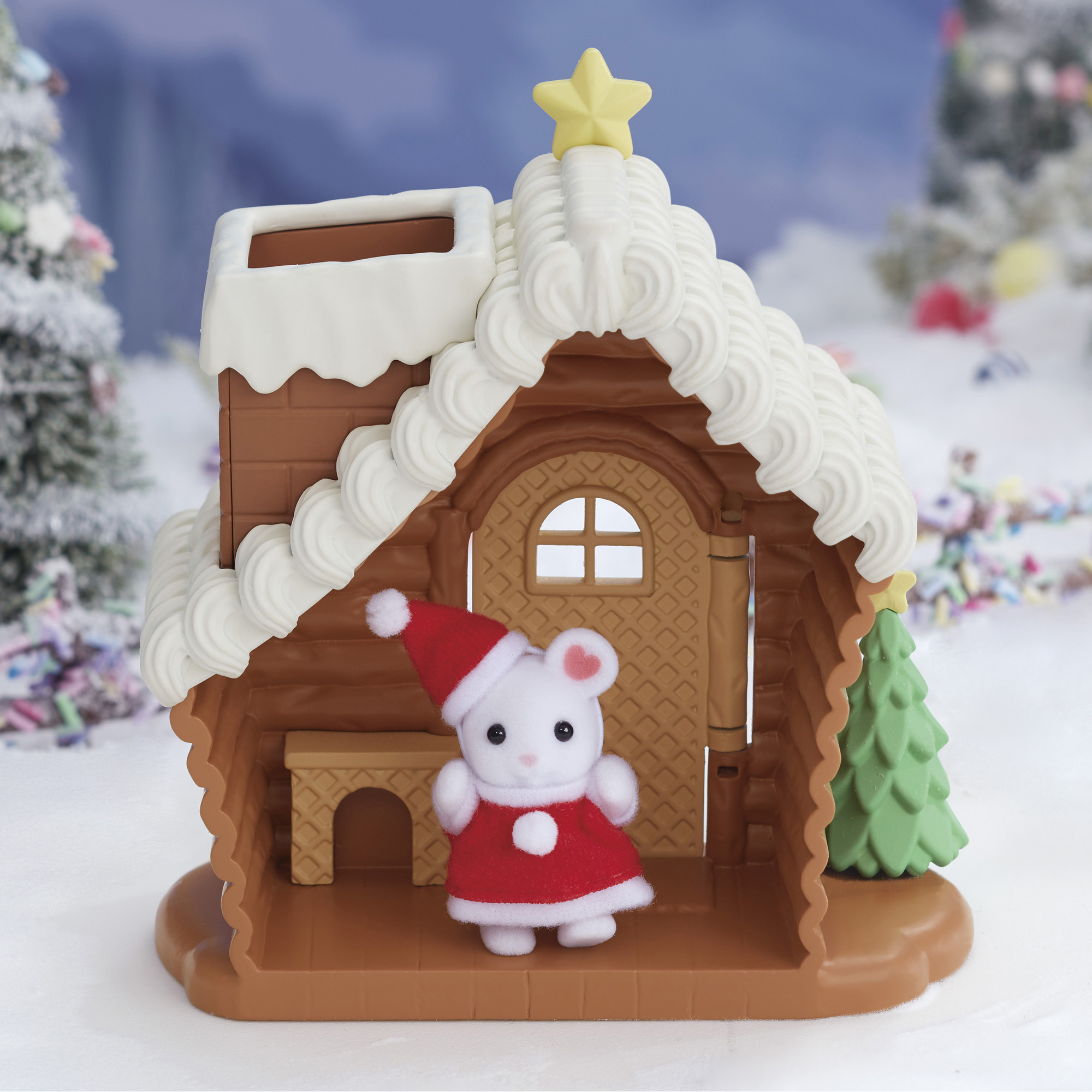 Игровой набор Sylvanian Families Пряничный новогодний домик - фото 5