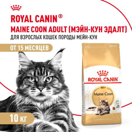 Корм для кошек Royal Canin 10кг Maine Coon породы мейн-кун