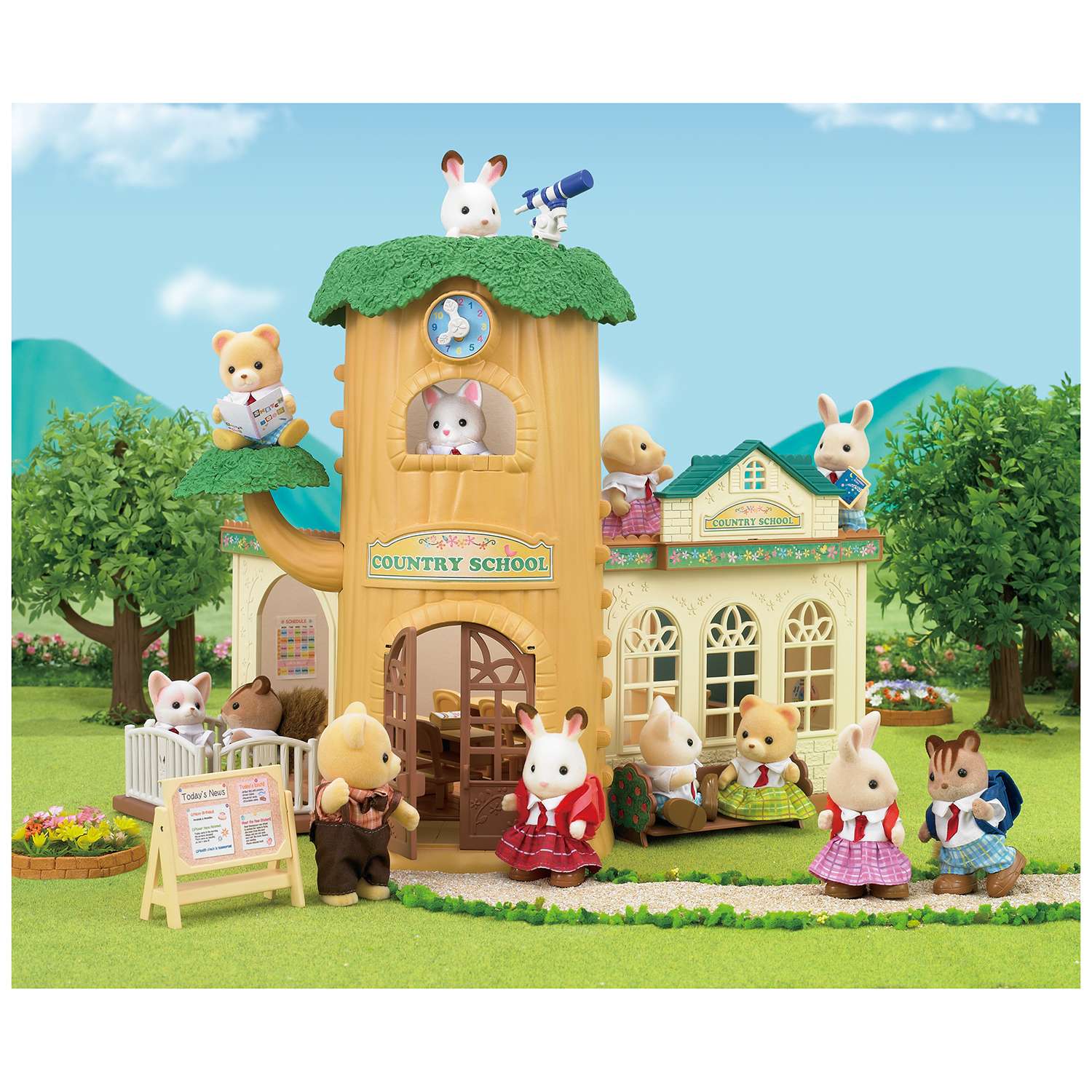 Набор Sylvanian Families Лесная Школа (5105) - фото 7