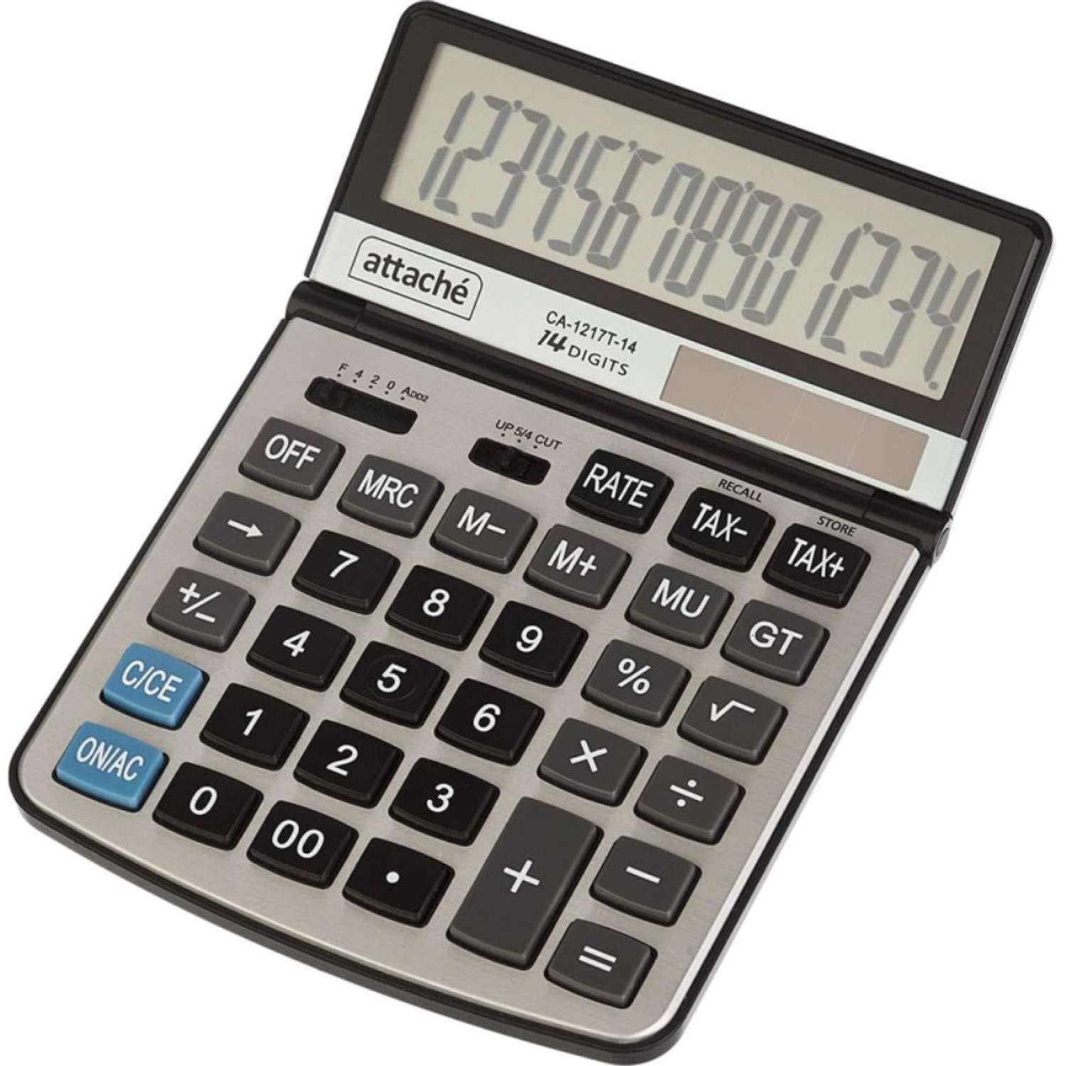 Калькулятор Attache настольный полноразмерный 14 разрядный 1 шт - фото 1