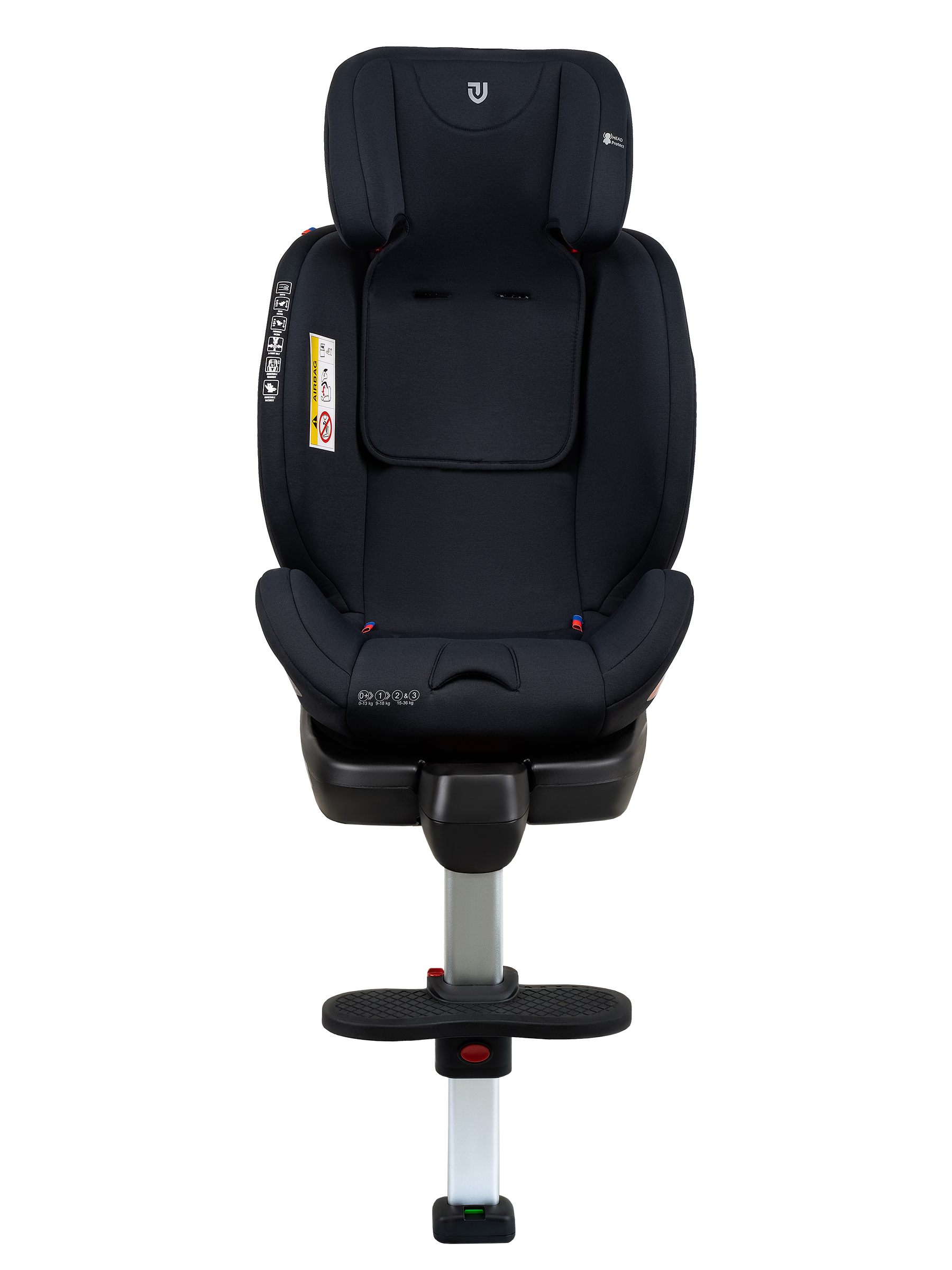 Автокресло JOVOLA Jet Isofix для новорожденных 0-36 кг группа 0+1+2+3 с упором в пол черный - фото 12