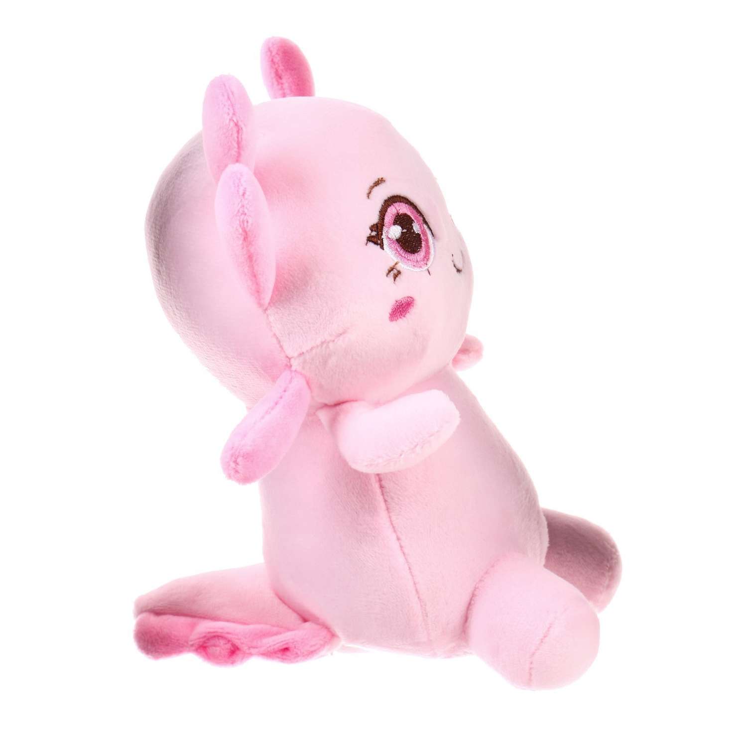 Мягкая игрушка Milo Toys «Аксолотль» цвет розовый - фото 4
