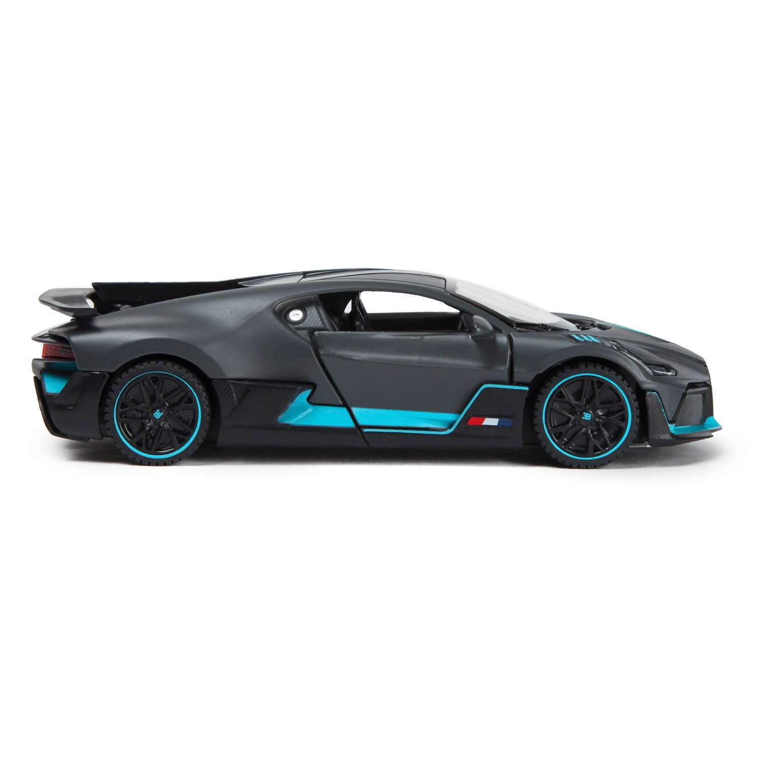 Автомобиль Rastar Bugatti Divo 1:32 инерционный серый 64200 - фото 5