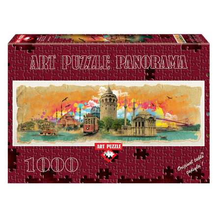 Пазл-панорама 1000 деталей ART PUZZLE Коллаж Стамбул