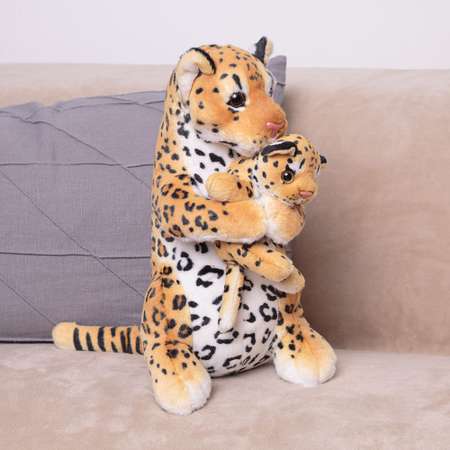 Мягкая игрушка ТО-МА-ТО Леопард с детенышем