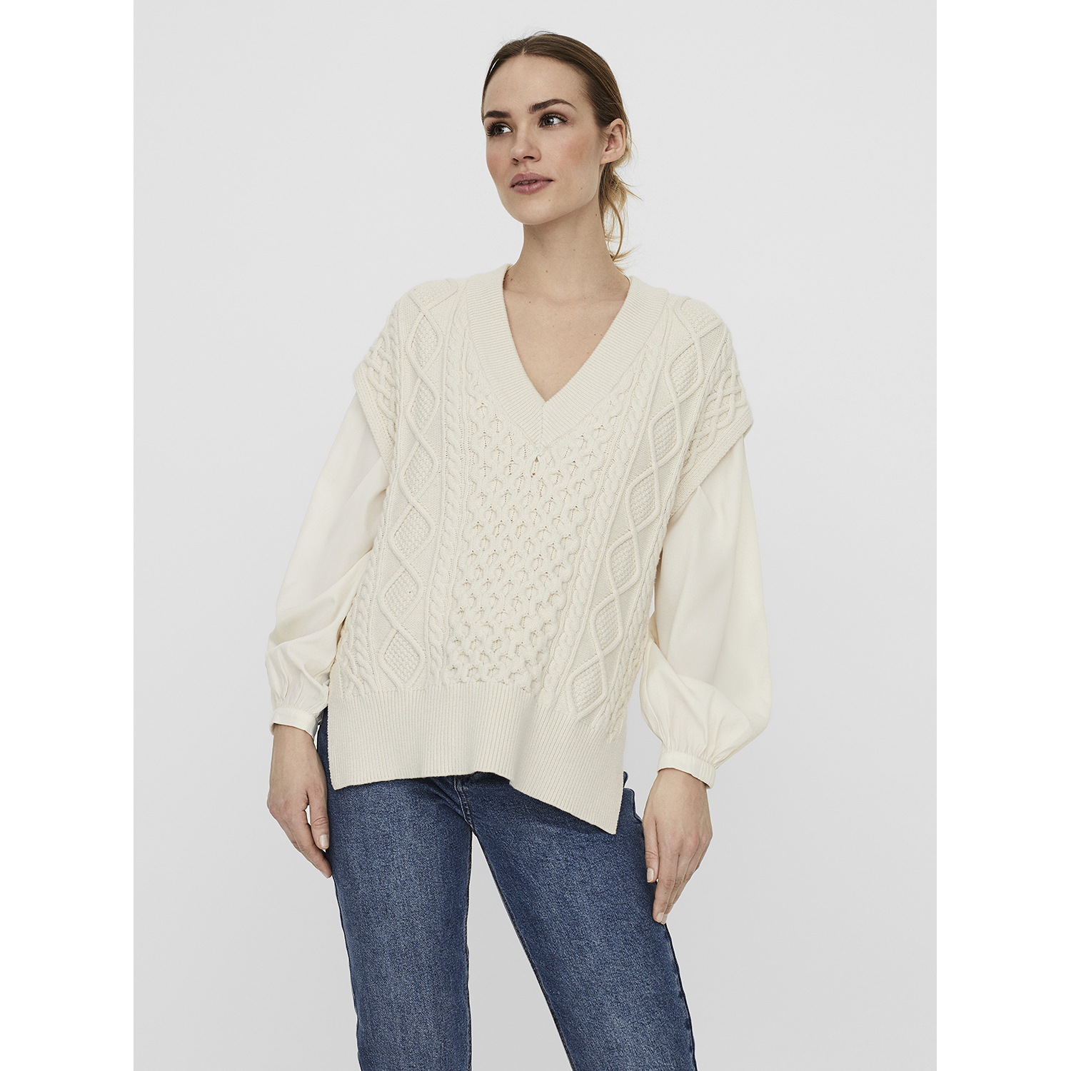 Жилет VERO MODA 10254658/Birch - фото 3