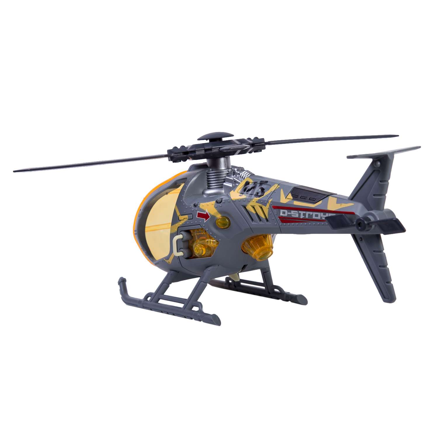 Вертолет Global Bros со световыми и звуковыми эффектами 33313-2 - фото 6