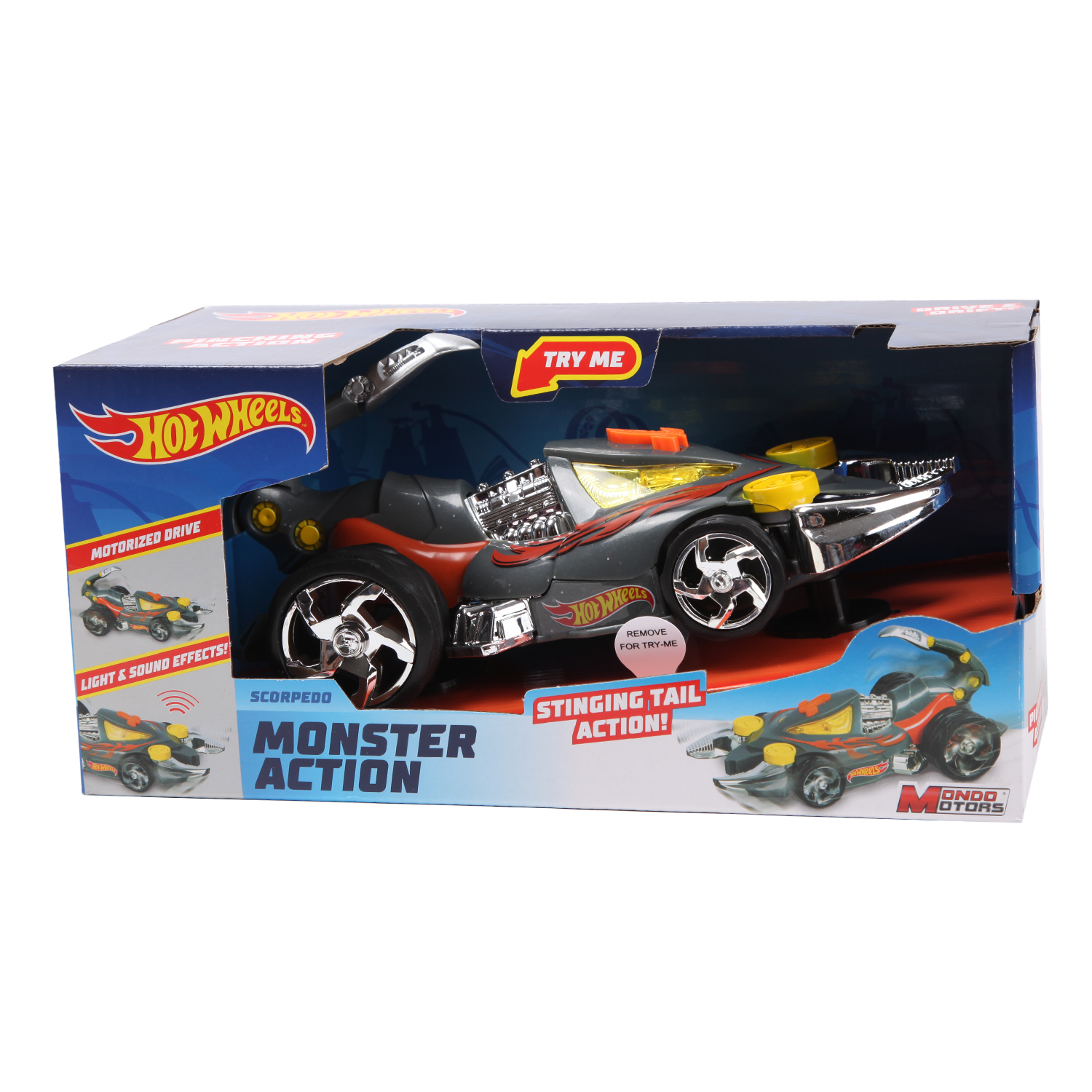 Машина Hot Wheels Monster Action Scorpedo 51202 купить по цене 499 ₽ в  интернет-магазине Детский мир