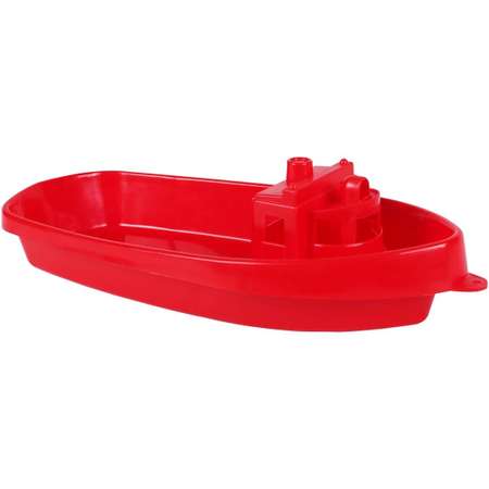 Игрушка для ванной Технок Кораблик пластмассовый красный