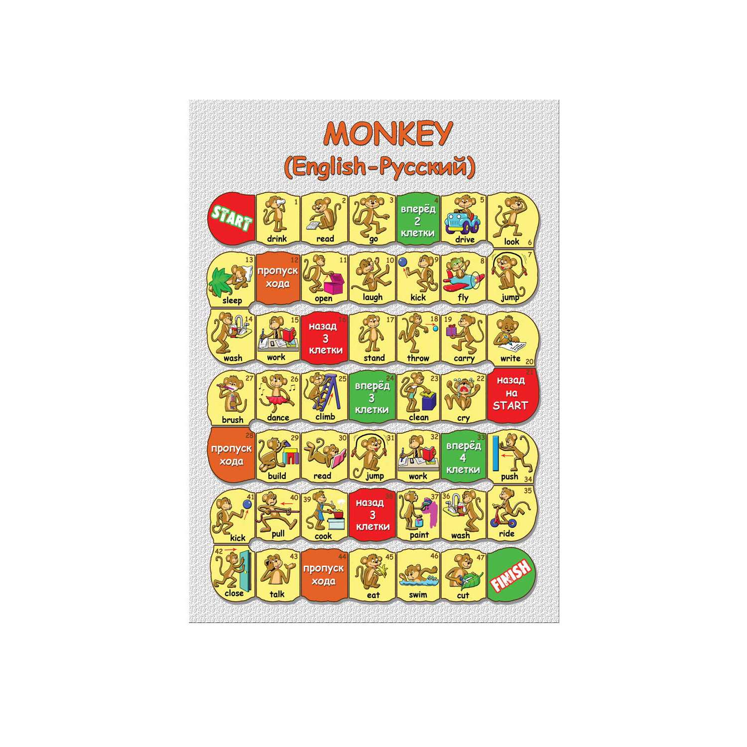 Настольная игра для детей Шпаргалки для мамы Игра в слова ENGLISH по английскому языку - фото 7
