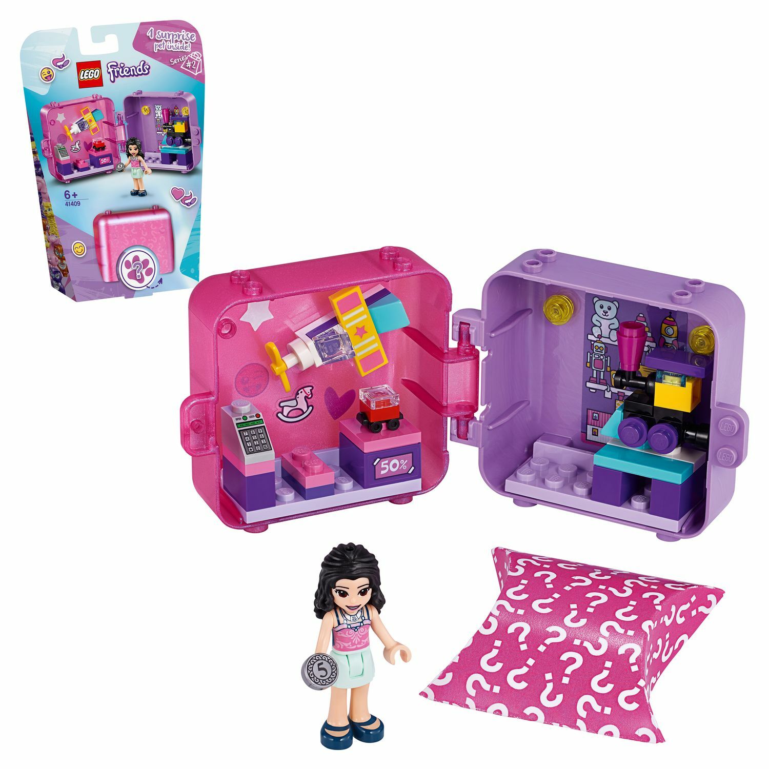 Конструктор LEGO Friends Игровая шкатулка Покупки Эммы 41409 - фото 1