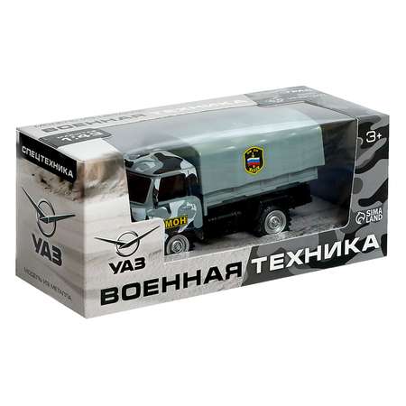 Машина Автоград металлическая «УАЗ 452 ОМОН» инерция 1:43