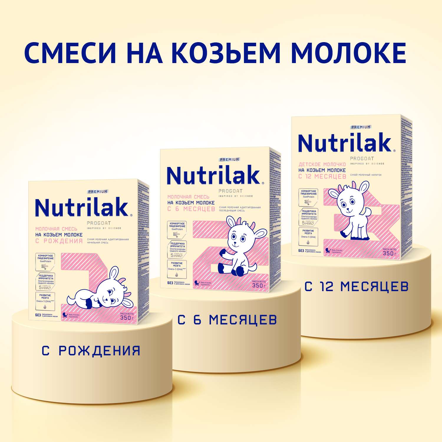 Смесь на козьем молоке Nutrilak 350г с 0 месяцев - фото 2