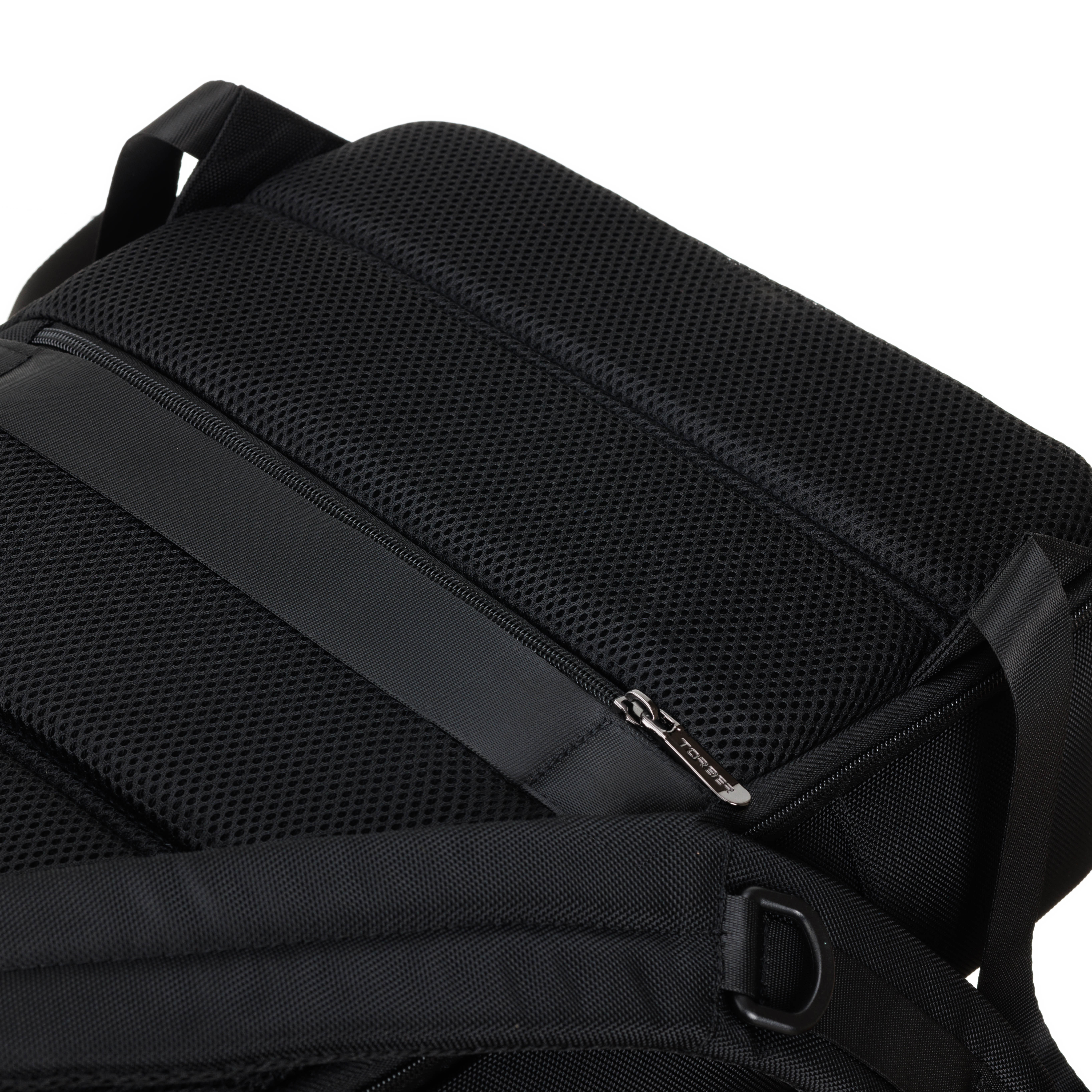 Рюкзак TORBER VECTOR с отделением для ноутбука 15 дюймов черный - фото 8