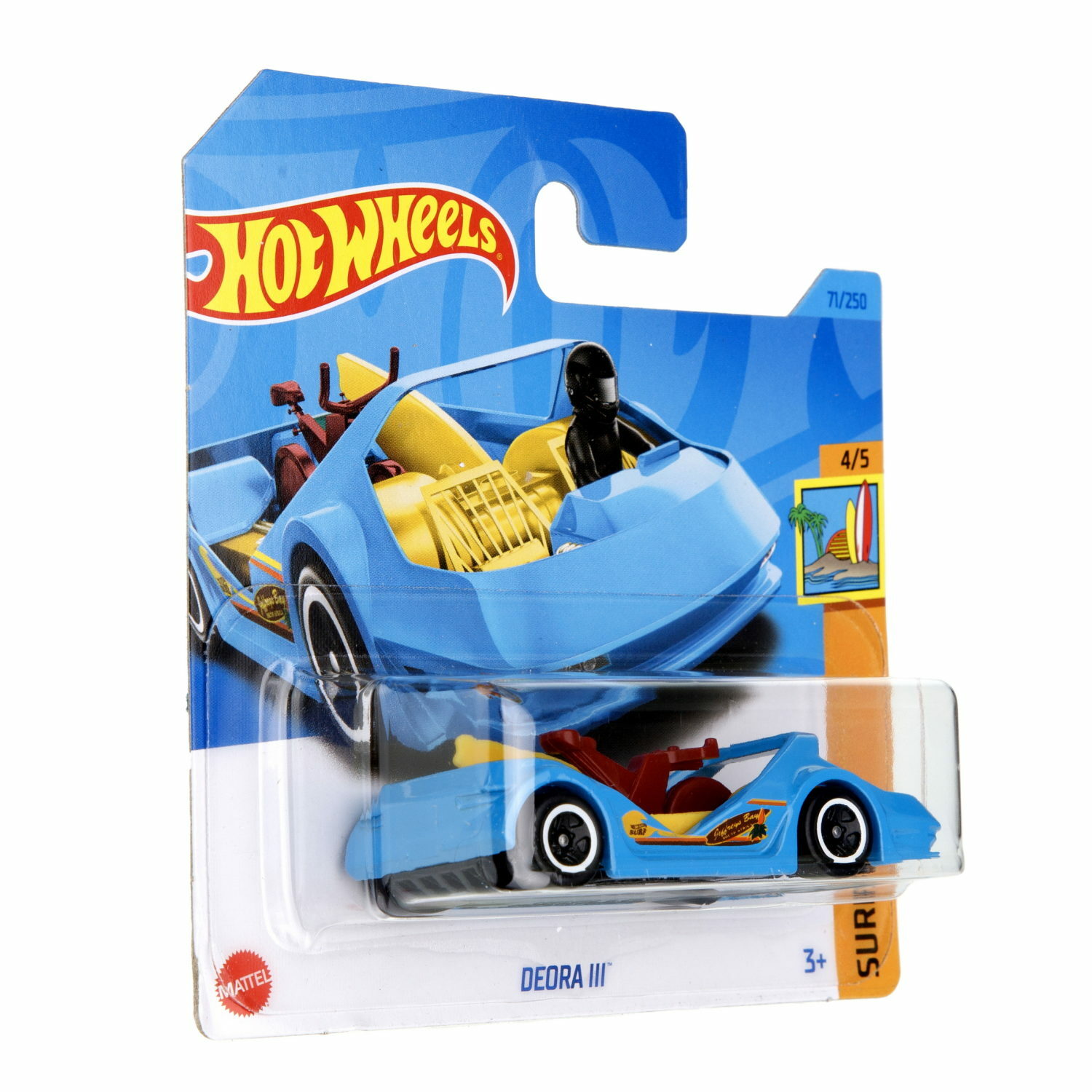 Автомобиль Hot Wheels Deora без механизмов голубой 5785-40 - фото 7