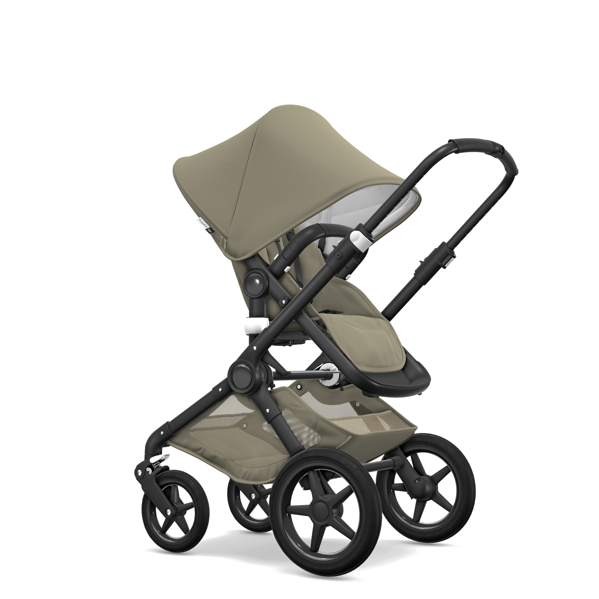 Коляска 2в1 Bugaboo Fox Classic Complete Black/Khaki 239171AI01 - фото 2