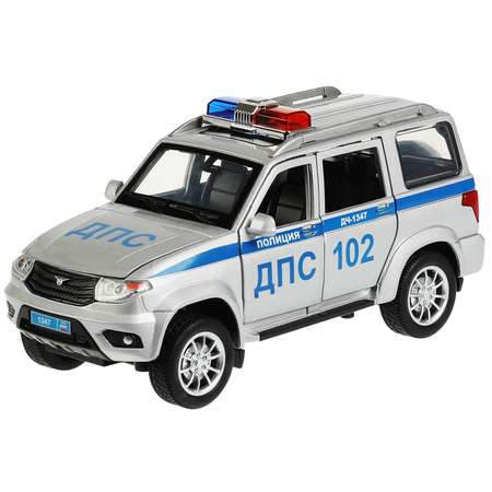 Машина Технопарк Uaz Патриот Полиция 341157