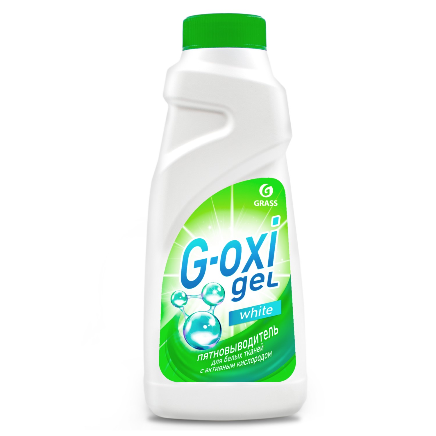 Пятновыводитель GraSS G-OXI gel для белых тканей с активным кислородом 500мл - фото 1