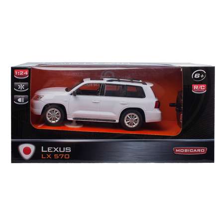 Машинка Mobicaro РУ 1:24 Lexus LX570 Белая