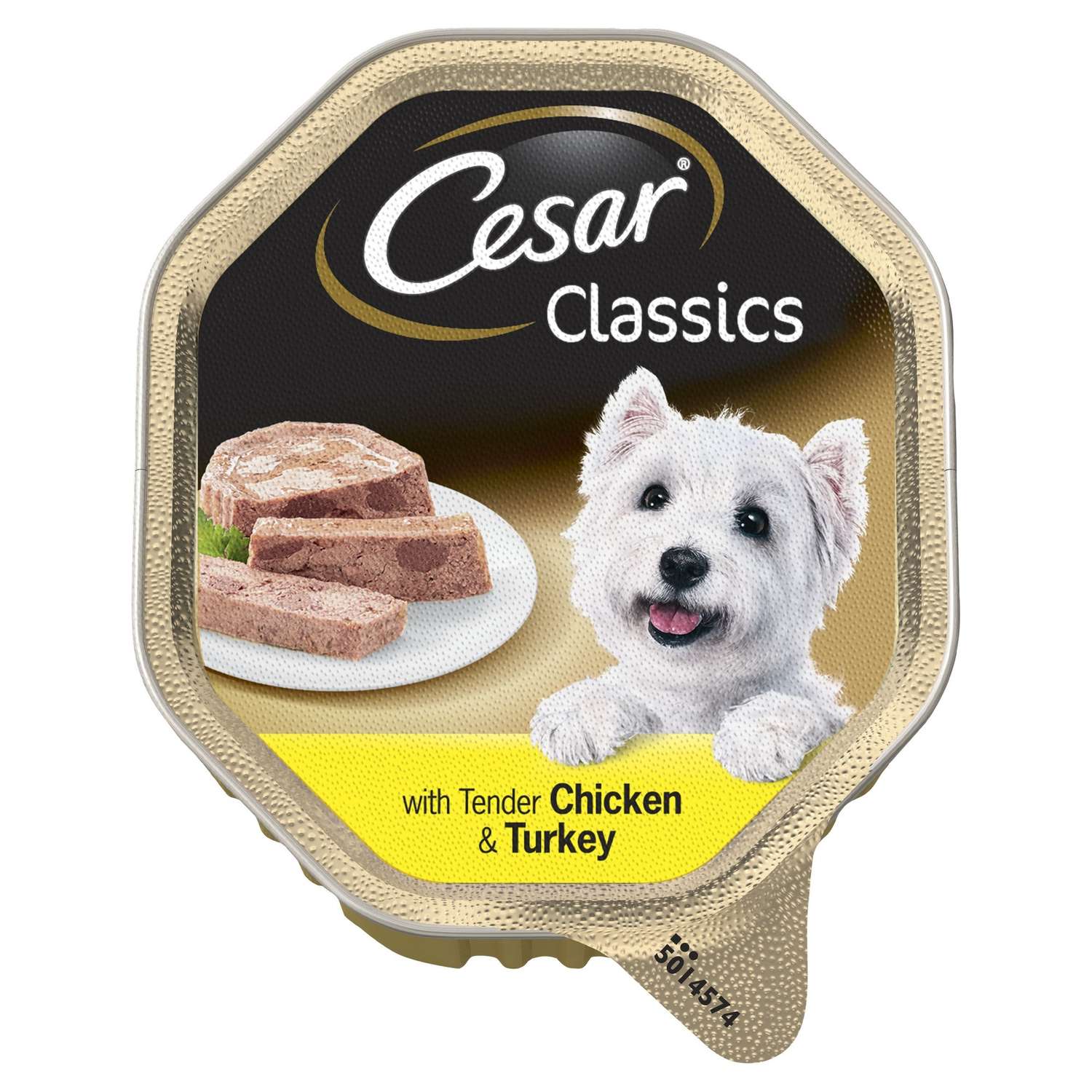 Корм для собак Cesar 150г паштет из курицы и индейки - фото 1