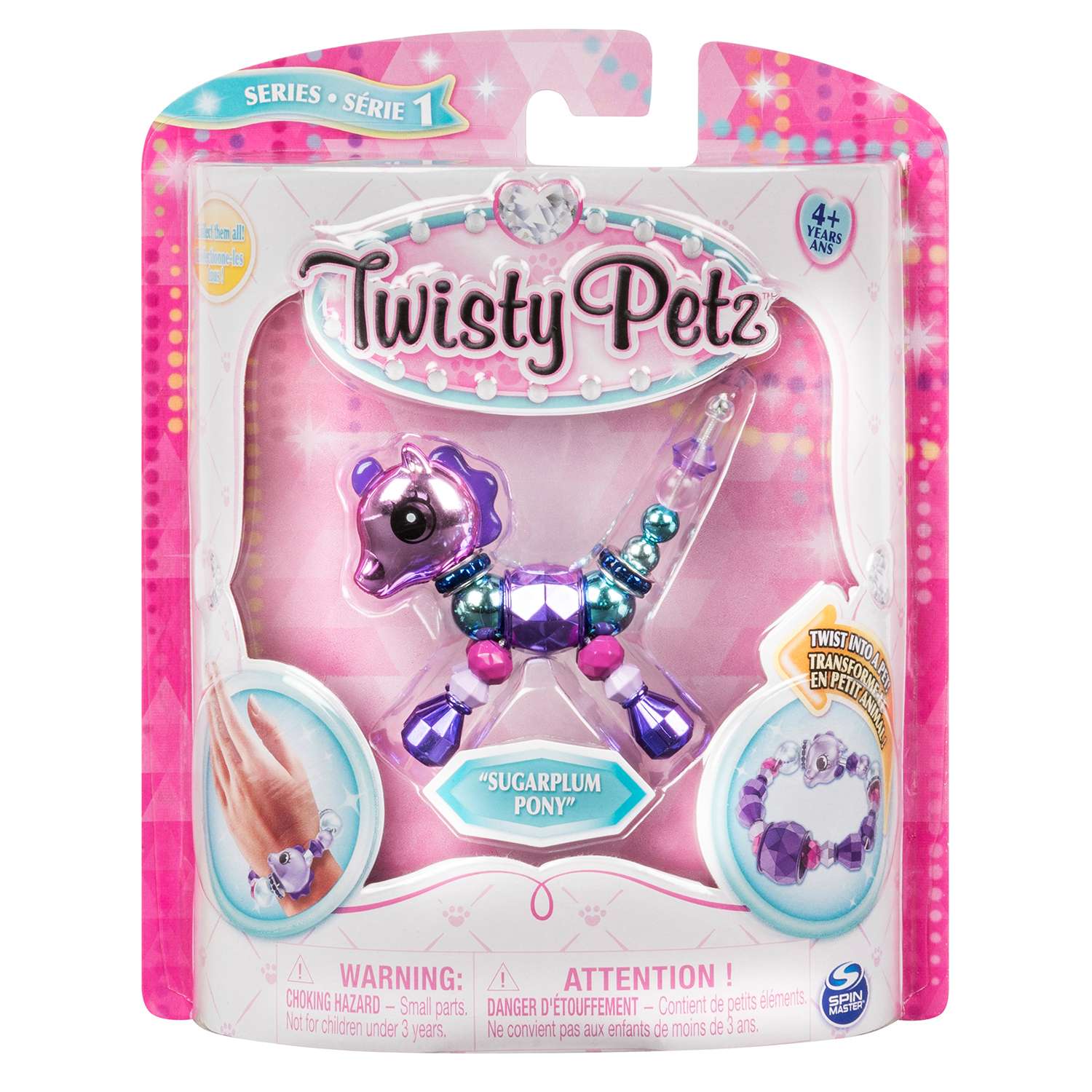 Набор Twisty Petz Фигурка-трансформер для создания браслетов Sugarpup Puppy 6044770/20107632 - фото 1