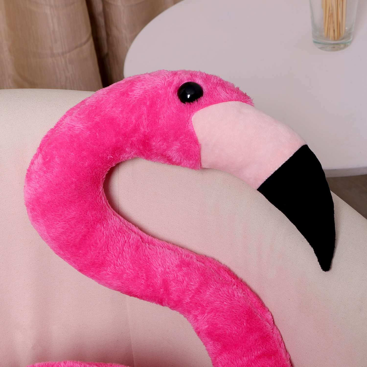 Мягкая игрушка Sima-Land «Фламинго» 125 см - фото 2