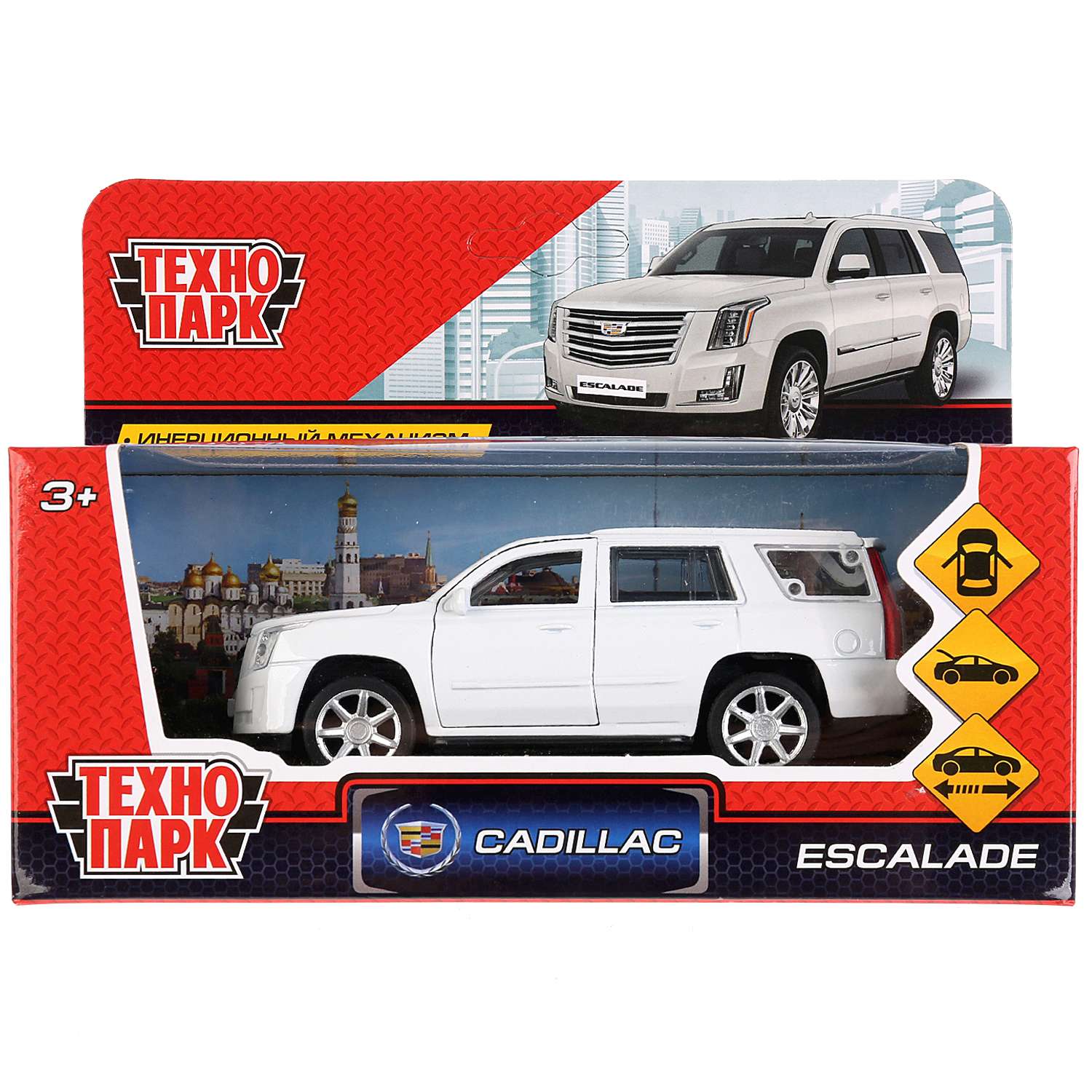 Машина Технопарк Cadillac Escalade инерционная 272313 272313 - фото 2