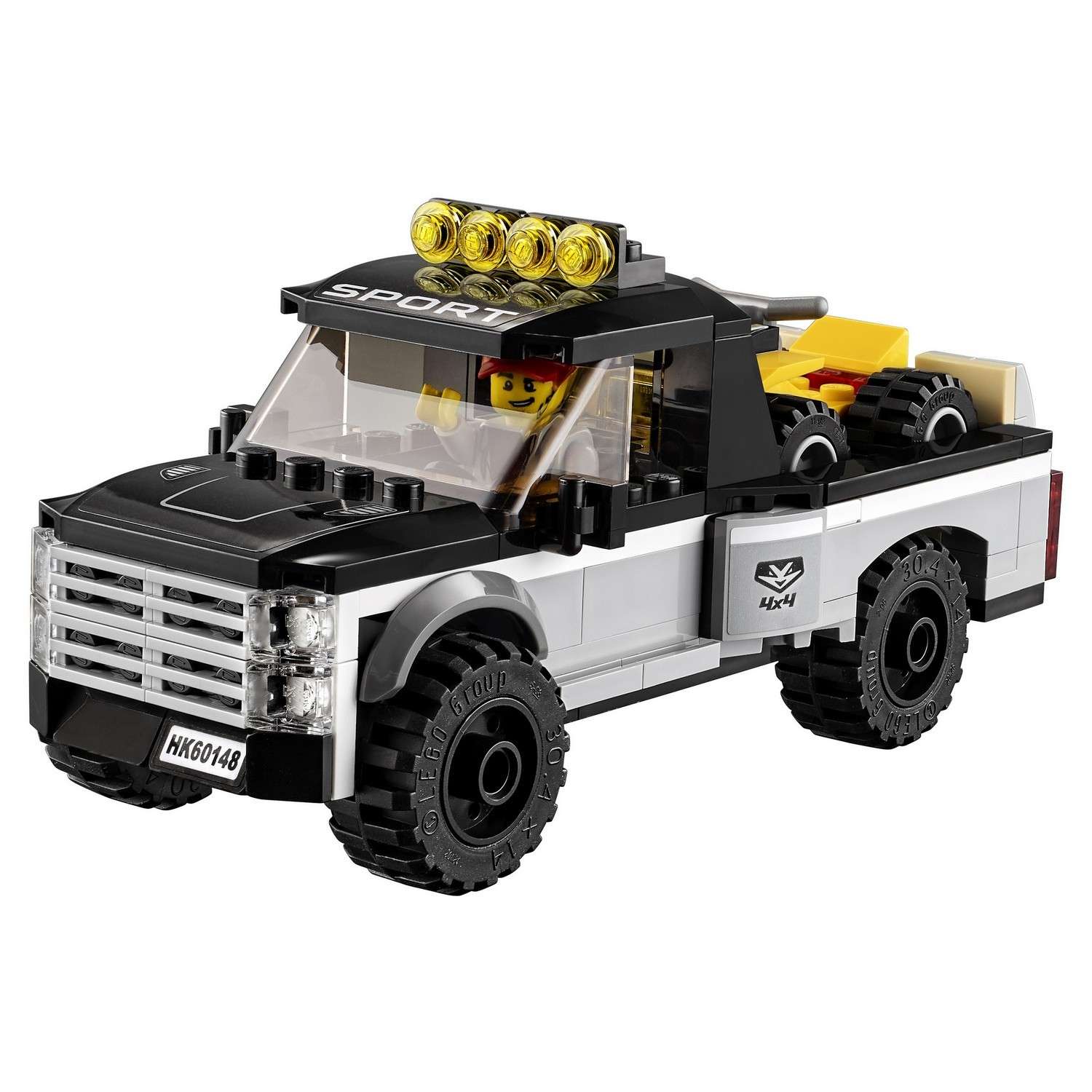 Конструктор LEGO City Great Vehicles Гоночная команда (60148) - фото 11