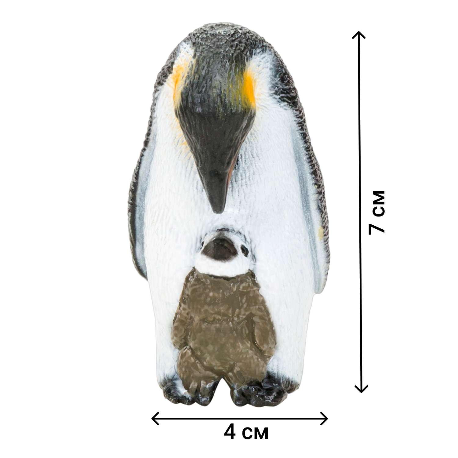 Набор фигурок  Masai Mara Мир морских животных Семья пингвинов 5 предметов ММ203-002 - фото 2