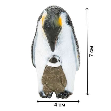 Набор фигурок  Masai Mara Мир морских животных Семья пингвинов 5 предметов ММ203-002