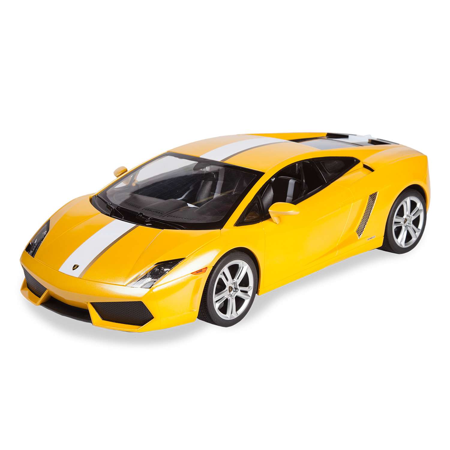Машинка р/у Rastar Lamborghini LP550-2 1:10 желтая - фото 4
