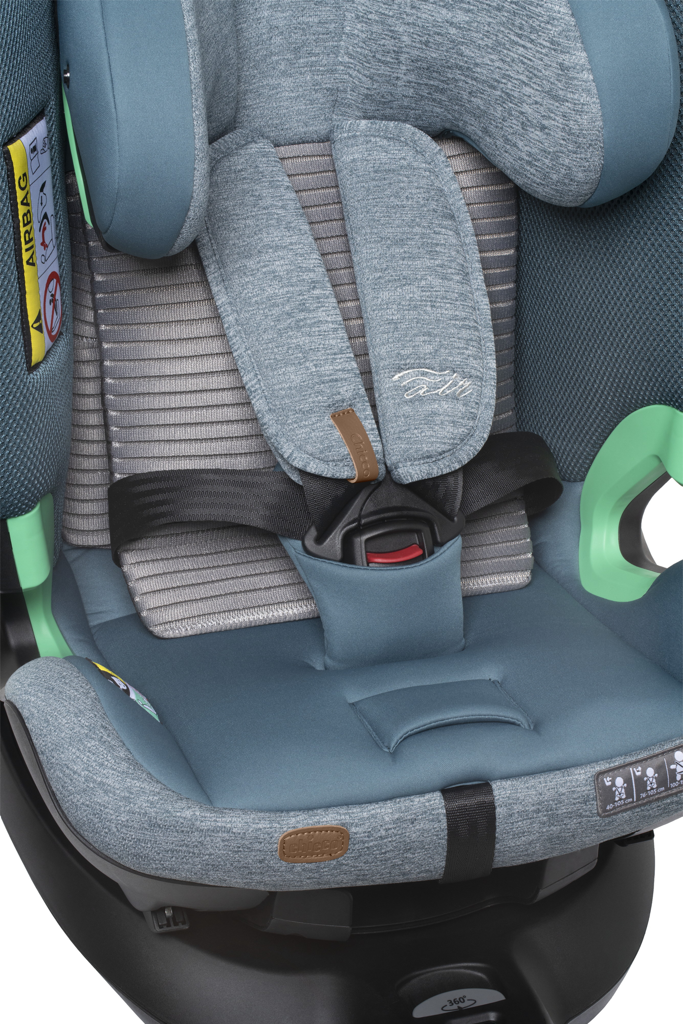 Автокресло Chicco Bi-Seat Air Blue для новорожденных - фото 25