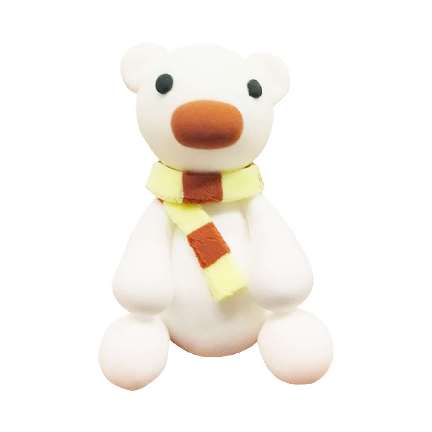 Мягкая игрушка полярный медведь размер 30 см M купить в интернет-магазине Miramida